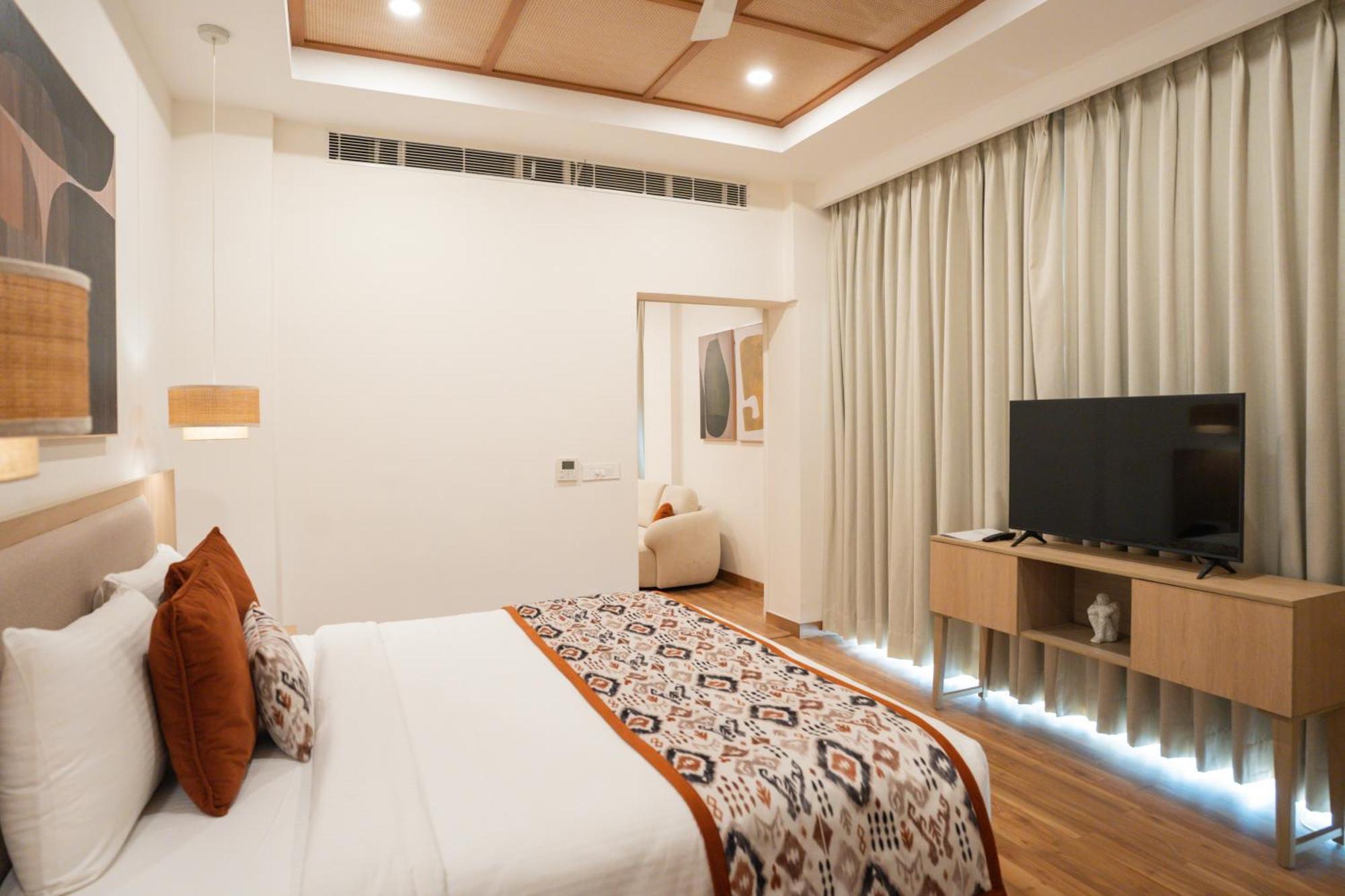 Ar Suites Klj Square Gurgaon Exteriör bild