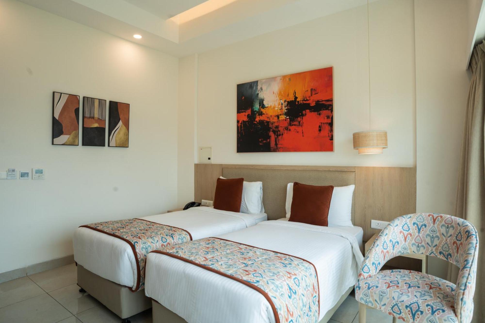 Ar Suites Klj Square Gurgaon Exteriör bild