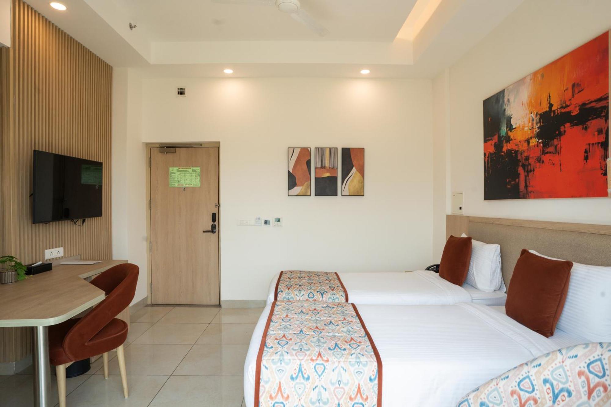Ar Suites Klj Square Gurgaon Exteriör bild