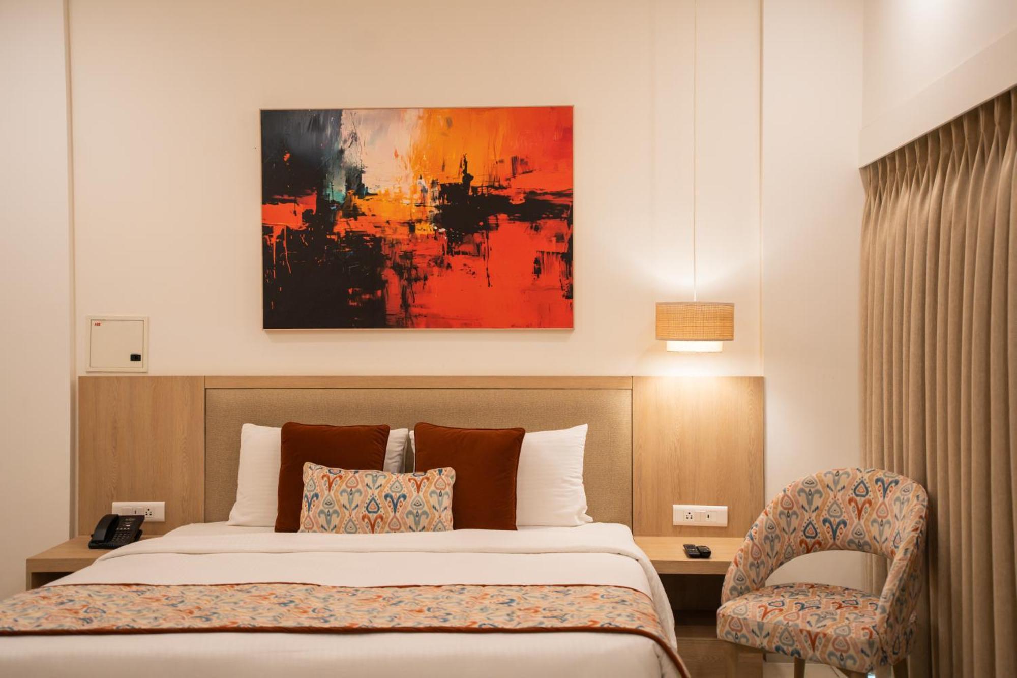 Ar Suites Klj Square Gurgaon Exteriör bild
